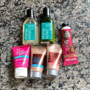 Bath and body works travel items